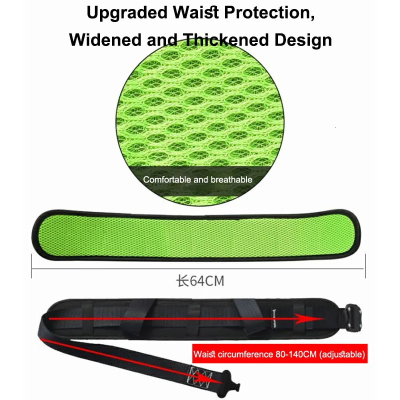 Highaltitude Work Safety Belt Rope Set Outdoor Rock Climbing Electrician Construction Harness Protective Equipment 250611