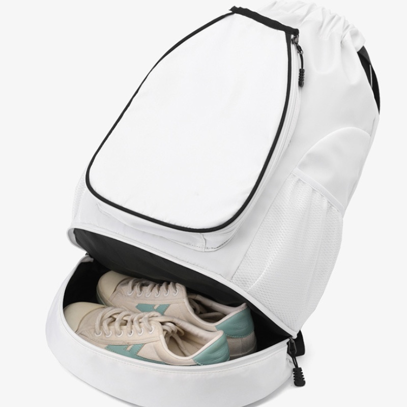 Tennis bag sports outdoors backpacks badminton bags multifunctional large capacity separate shoe compartment drawstring backpack lightweight waterproo