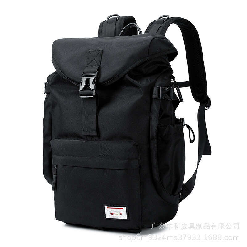 Backpack Double Shoulder Men's Large Capacity Waterproof Hiking Travel Laptop College Student School Bag Outdoor Trendy Workwear