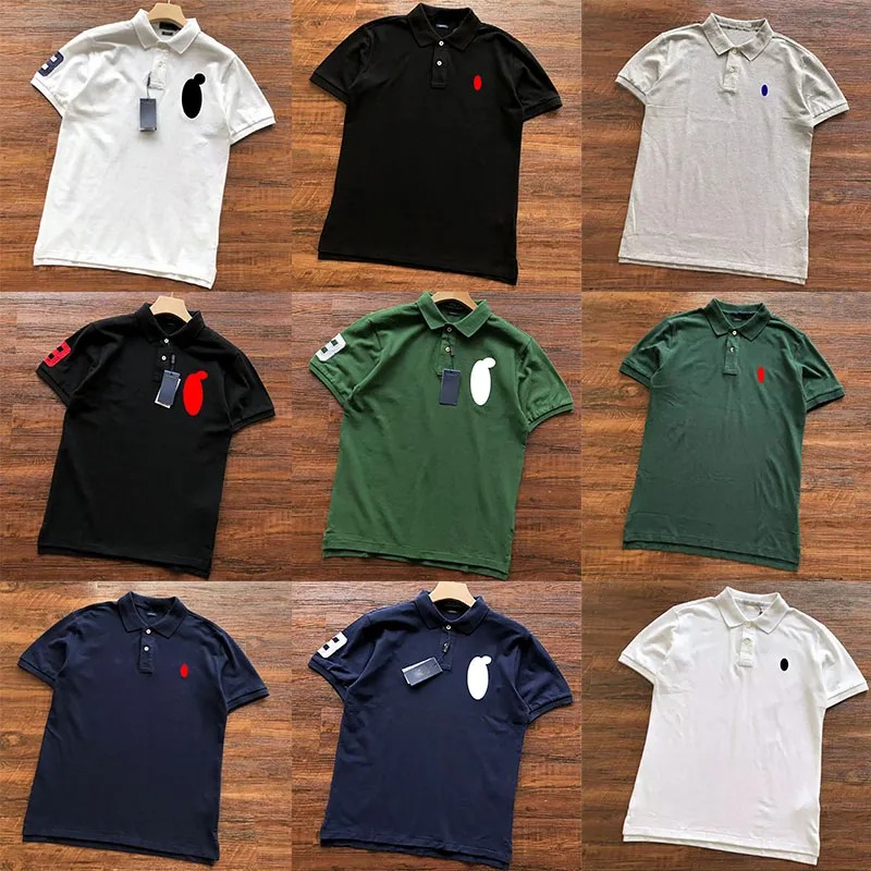 Men' polo shirt High-quality Designer animal embroidery Autumn and winter Inner wear polo long-sleeved Elegant Business Style Men's long-sleeved Collar Classic
