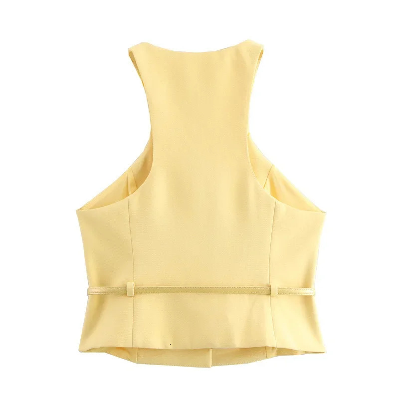 Fall Of The Season Womens Midi Skirt Set with Belt Sleeveless Top Fashionable And Elegant Style from Mainland China AE 250609