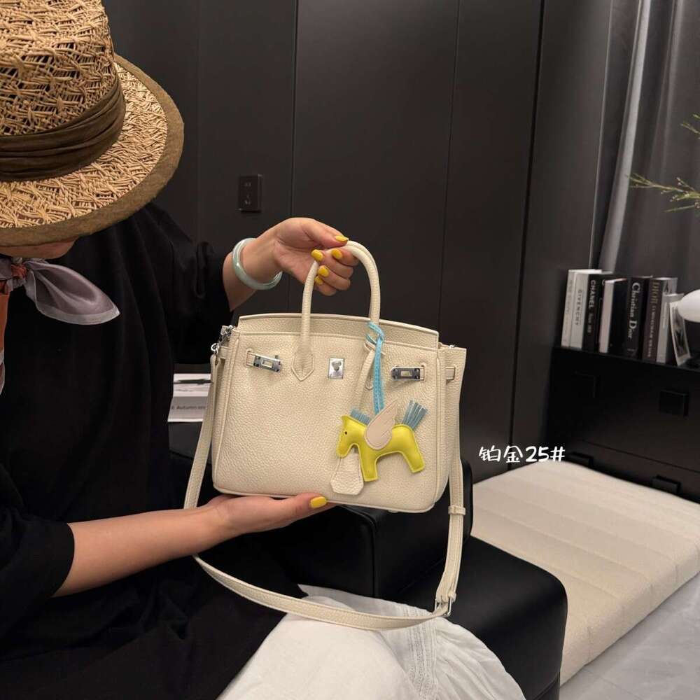 Large Capacity High-end Genuine Leather Handbag for Women 2025 New Fashion Single Shoulder Crossbody Bag