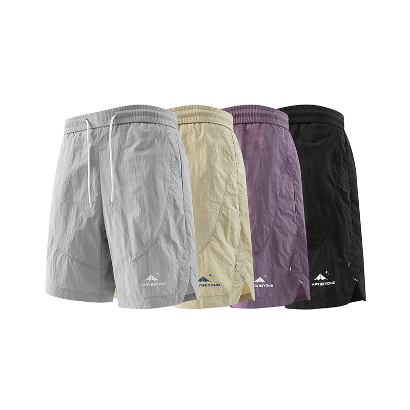 Men's Summer Casual Shorts, Loose Athletic Five-Inch Pants, Quick-Drying Thin Designer Workwear Trousers, Straight Cut