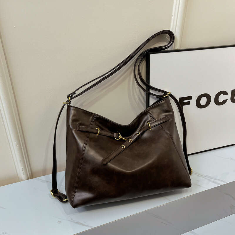 Large Capacity New Casual Fashion Double Shoulder Backpack Women's Commuter Tote Bag