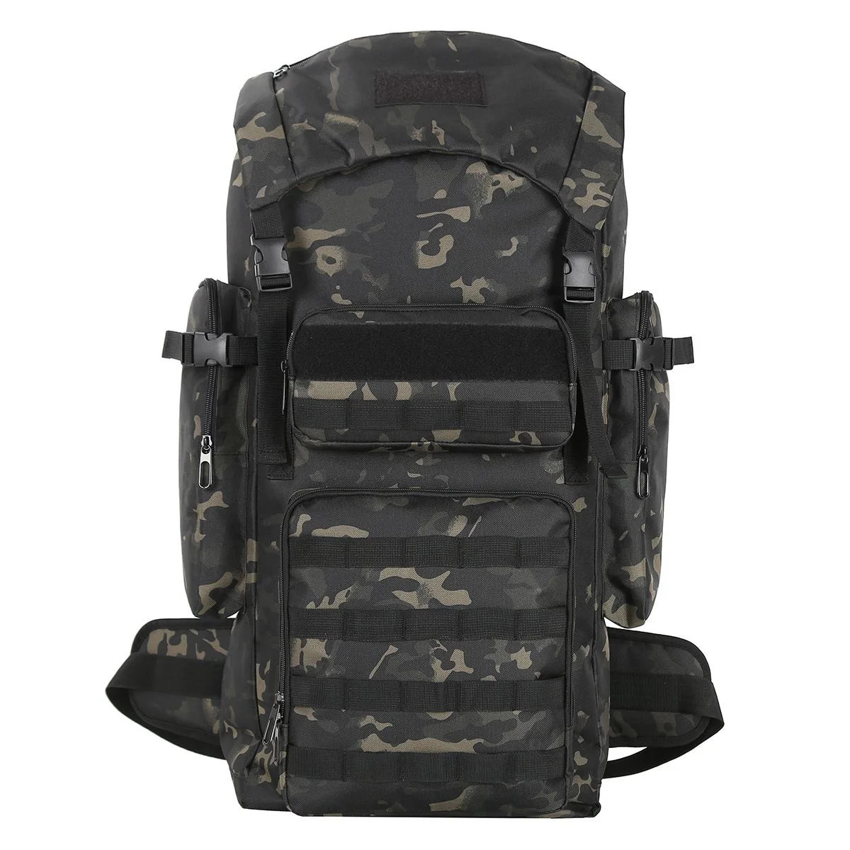 Large Capacity Multifunctional Tactical Backpack for Camping Hiking Cycling Outdoor School College Waterproof 250609