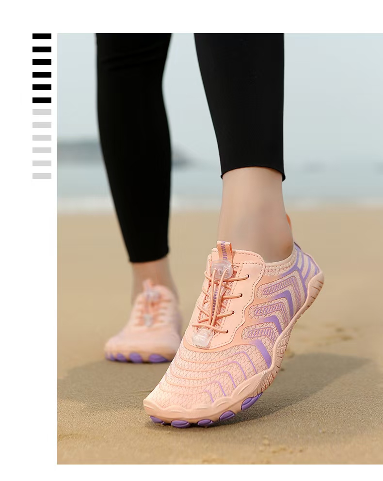 New quick-drying and breathable wading shoes for canyoning, couple indoor yoga fitness shoes, outdoor swimming five-toe shoes