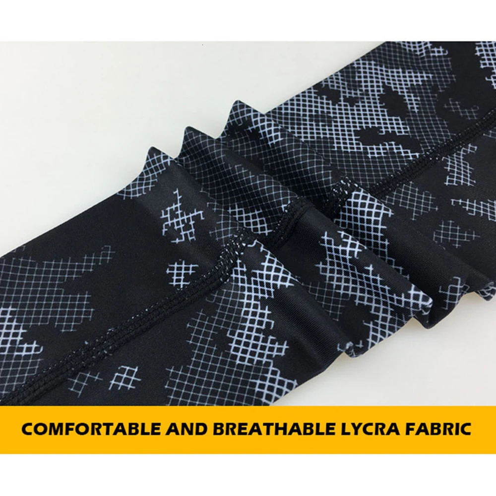1Pcs Unisex UV Protection Arm Cooling Sleeves Ice Silk Arm Cover Sun Protection Arms Sleeve Compression Arms Sleeve Cycling 250610