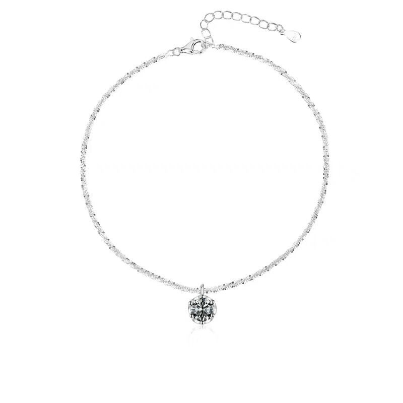 2025 Choucong Ins Top Sell Bling Sparkling Sweet Cute Luxury Jewerly 18k White Gold Fill Round Cut White 5A Zircon CZ Diamond Star Party Girl Women Ca