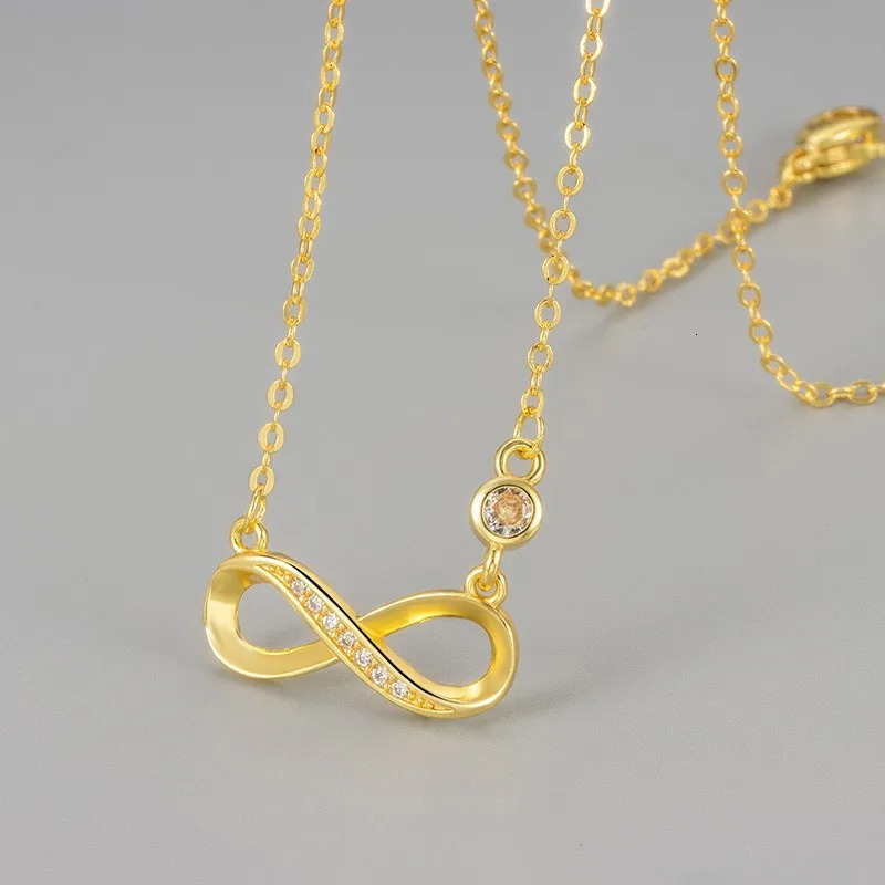 Silver Color Infinity 8 Word Zircon Jewelry Sets for Women Necklace Bracelet Earrings Matching Statement Jewelry Gifts 250609