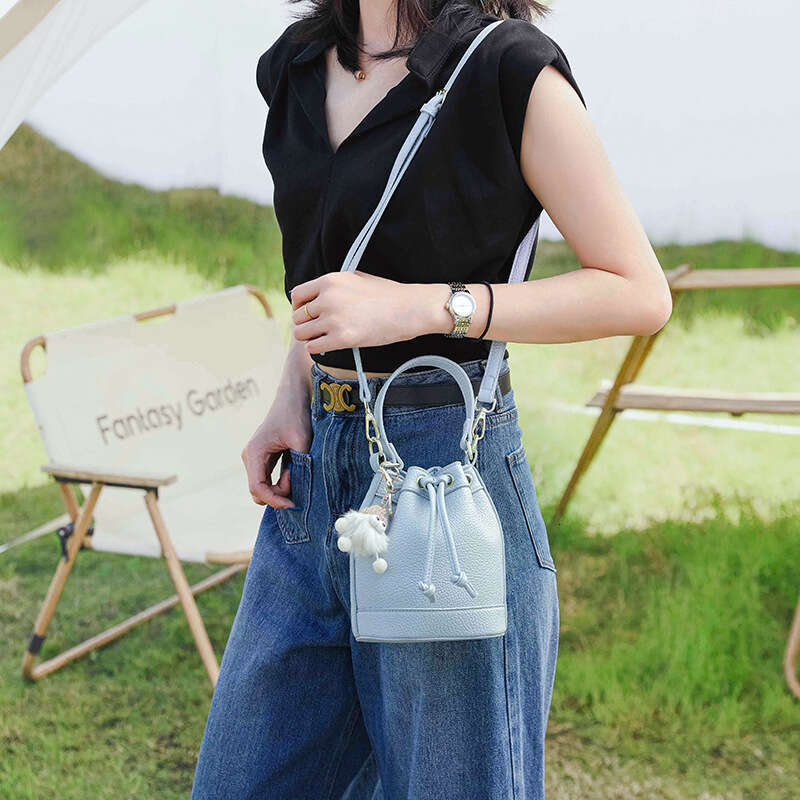2025 Summer New High-Value Women's Crossbody Casual Shoulder Fashion Bucket Bag