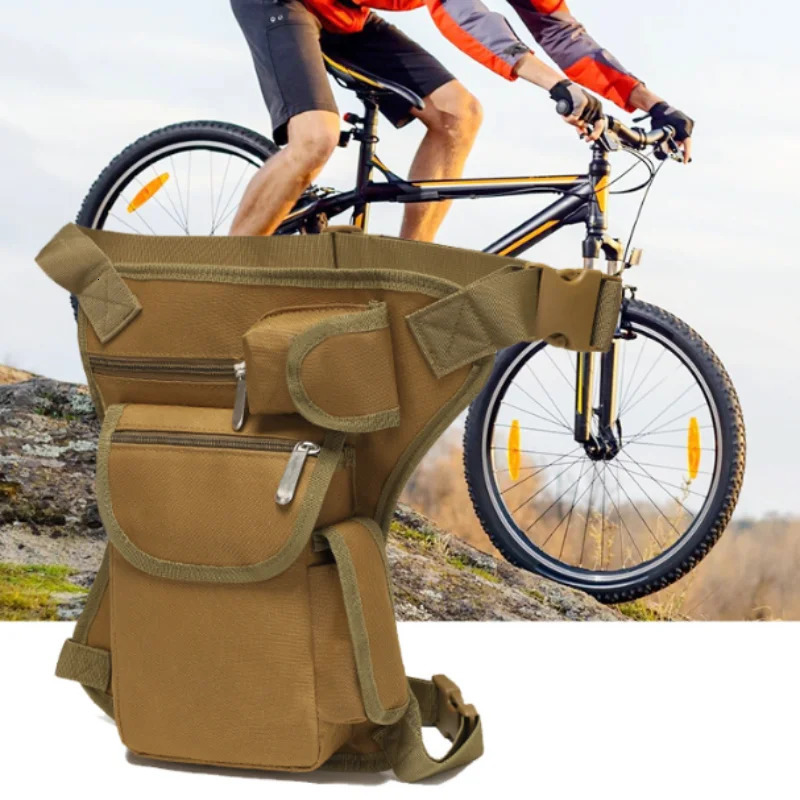 Men Canvas Drop Waist Bags Leg Pack Bag Belt Bicycle And Motorcycle Money Fanny For Work High Quality 250612