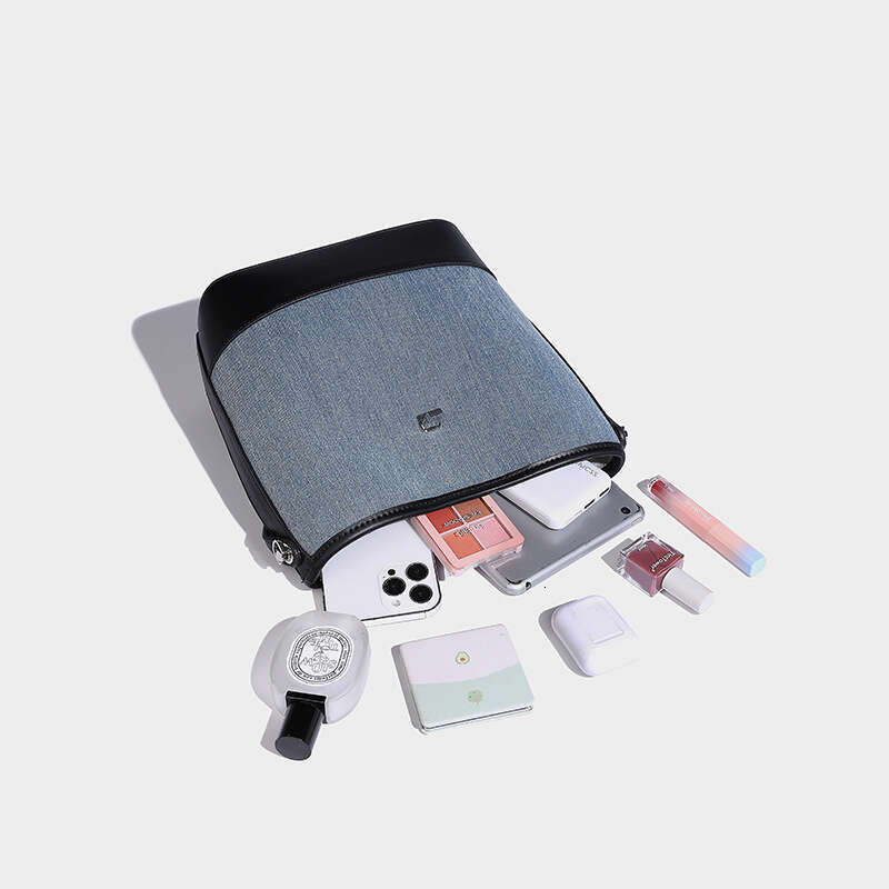 Women's Shoulder bag Crossbody Bag Bucket Summer New High-End Fashion Color-Blocking Handbag Commuter