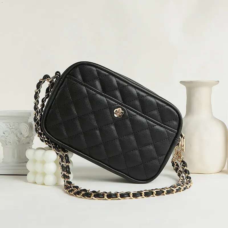 Designer Shoulder Trendy New Dia Grid Bag Chain Women S Crossbody Free shipping