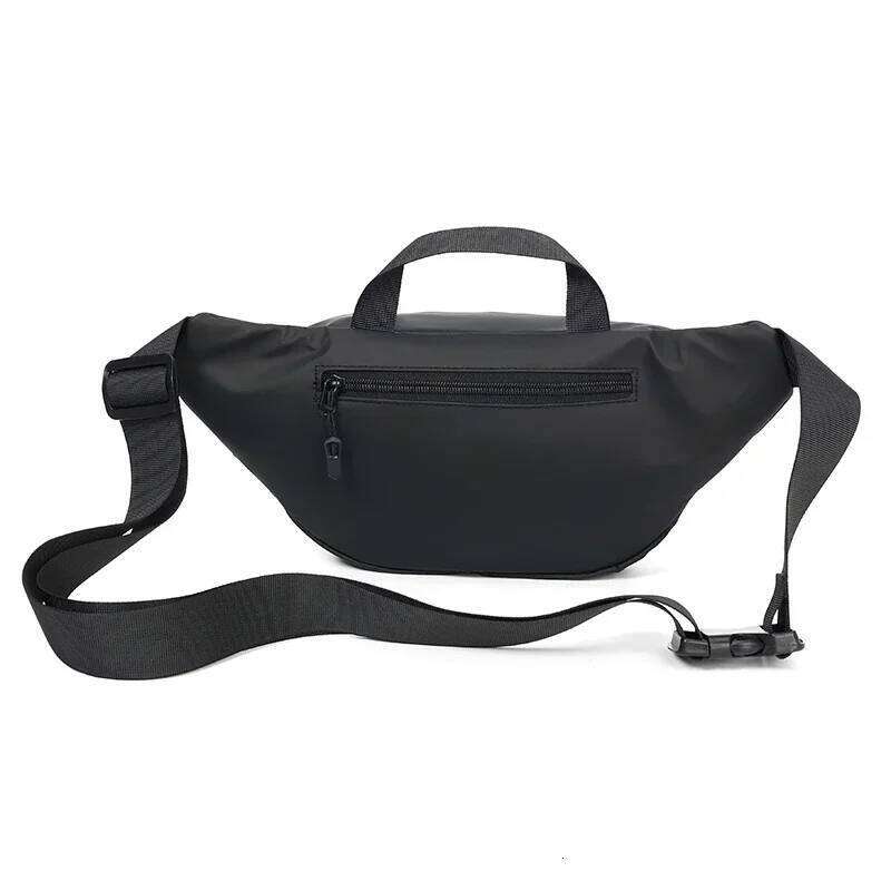 Nylon Waterproof Ride Fanny Pack Fashion Business Handbag Men Belt Casual Travel Shoulder Crossbody Chest Male Waist Bag