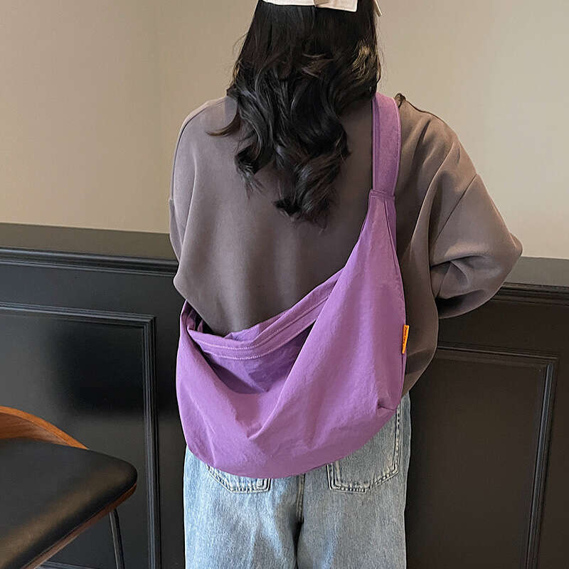 Casual for Women 2025 New Fashion Cloth Korean Style Lightweight Shoulder Large Capacity Tote Dumpling Bag