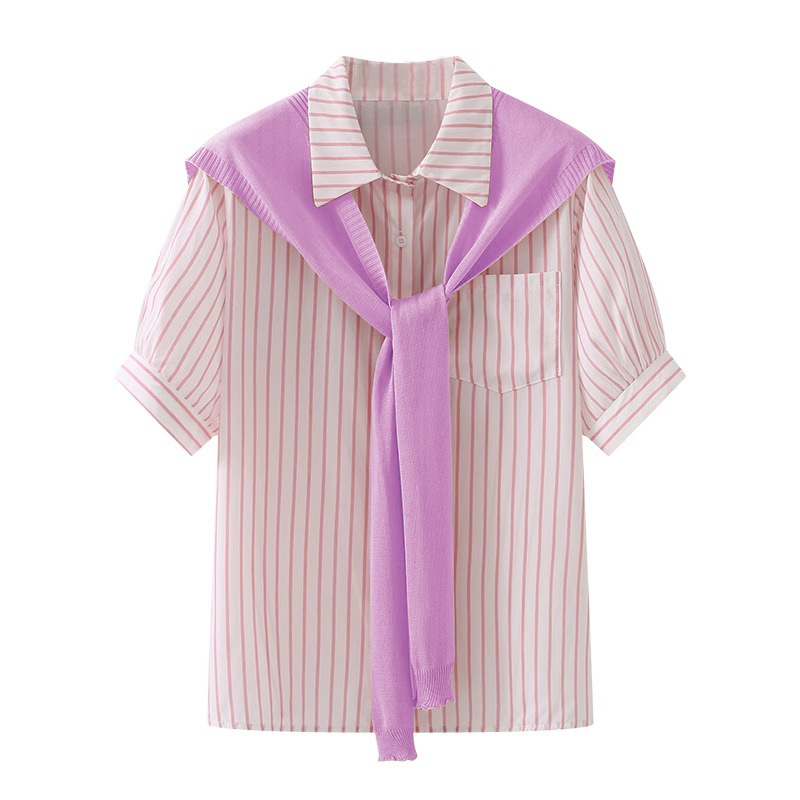 K1028 Solid color shawl outerwear 2025 new spring and autumn fashion knitted shoulder Korean air-conditioned room neck protection false collar scarf