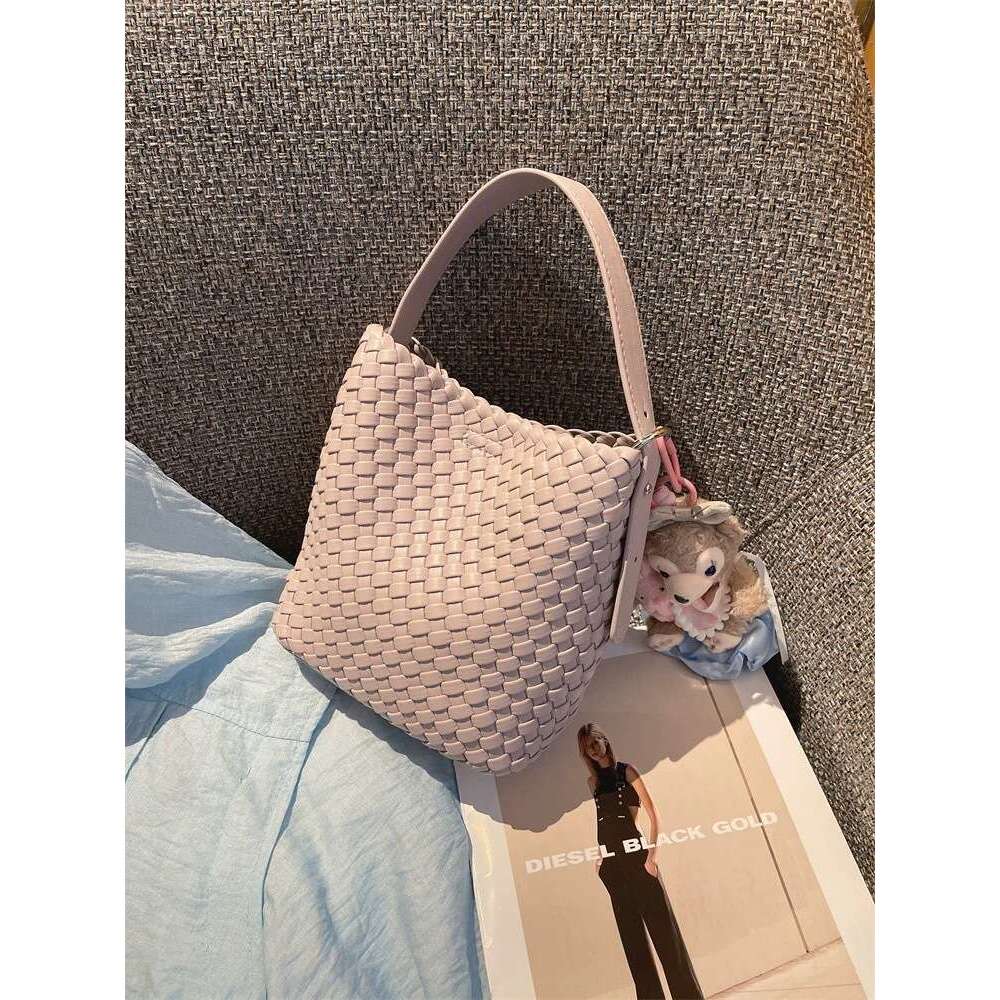 2025 High-End Large Capacity Shoulder Tote Underarm Bucket Bag