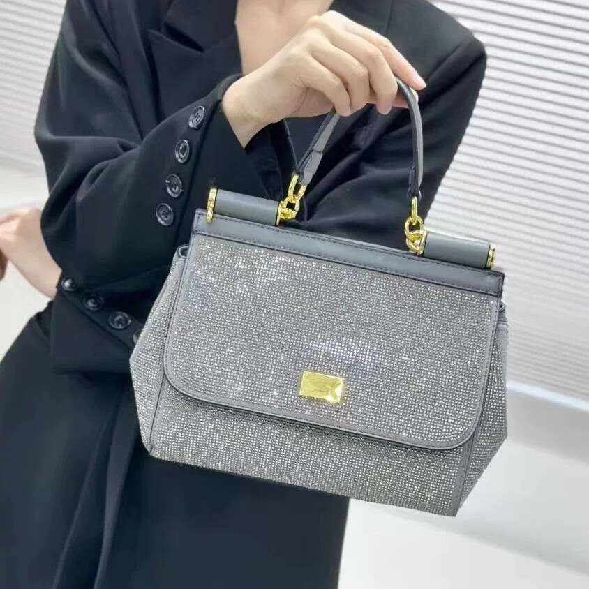 Handbag with High-End Fashion Diamonds for Women 2025 New Light Luxury Versatile Shoulder Crossbody Bag Trend