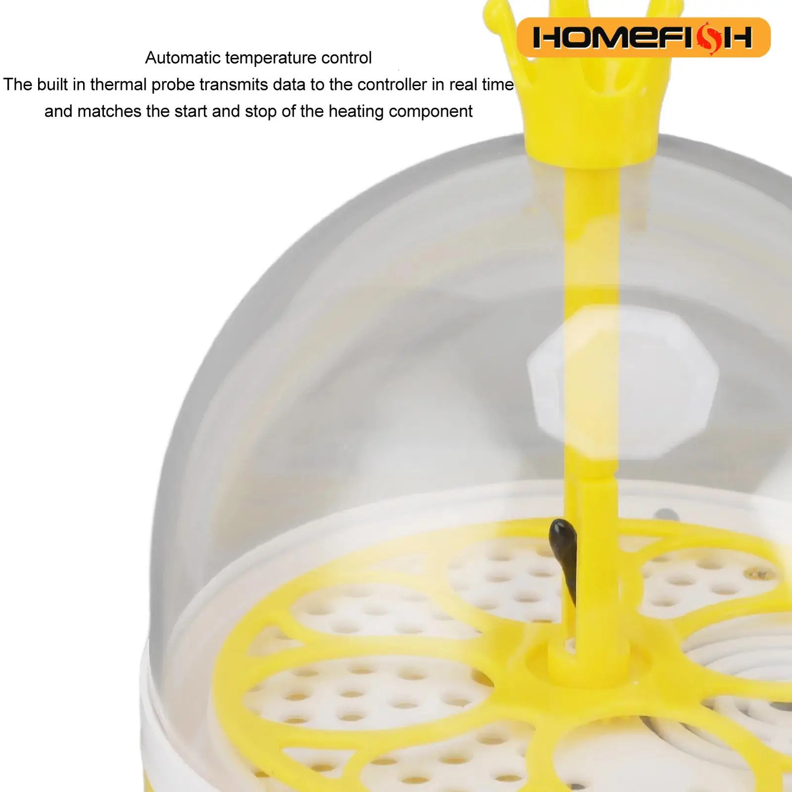 Mini Egg Incubator for Home Automatic Temperature Humidity Control 4 Eggs Candler Poultry Hatching Machine for Chickens Ducks Pi 250613