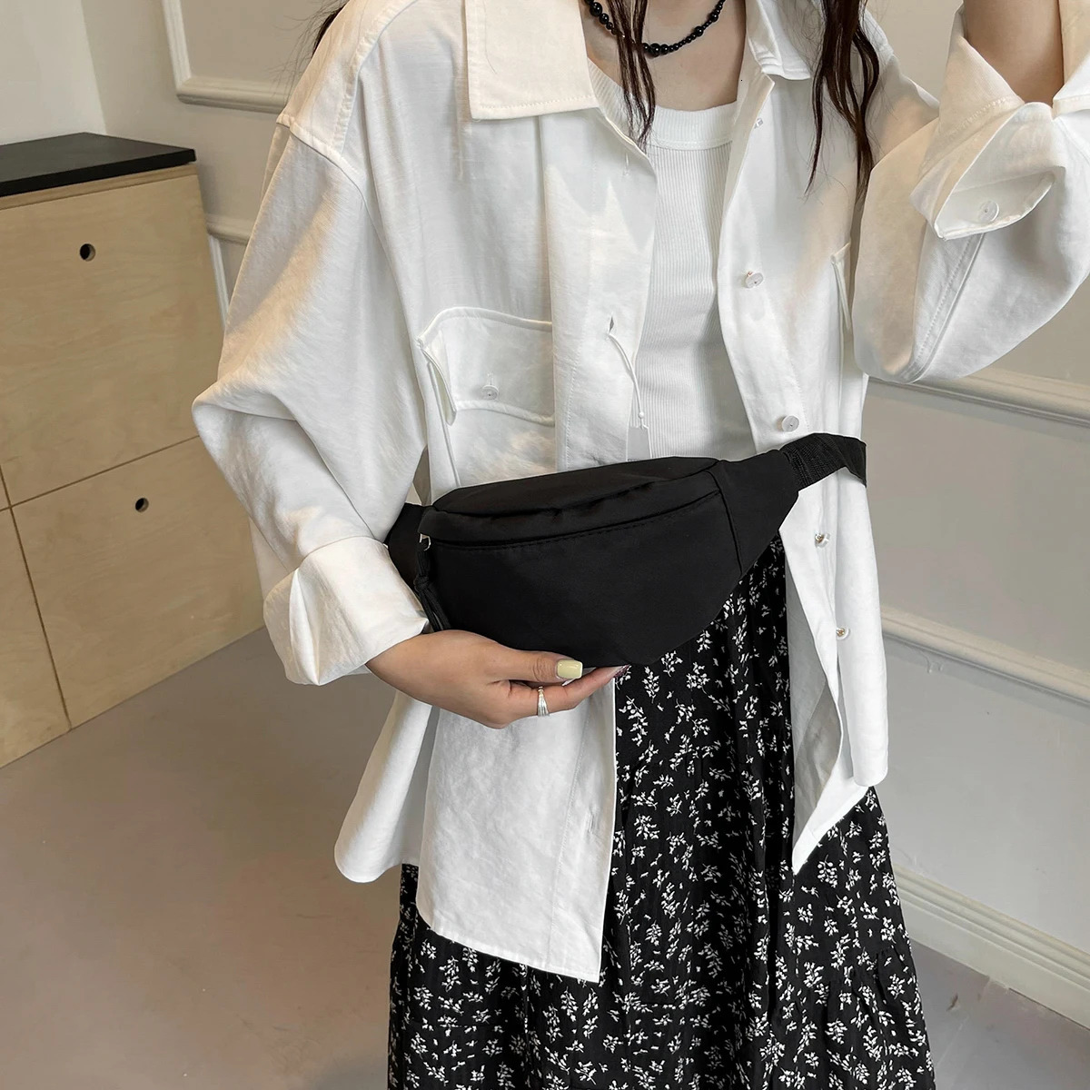 Fanny Pack Crossbody Chest Bag Belt Sling Purse Waist Bags Outdoor Sport Travel Versatile Daily Messenger Shoulder 250612