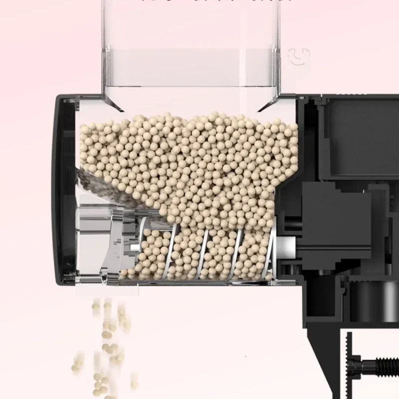 Aquarium Fish Tank Feeder Intelligent Automatic Feeder Digital Timing Wifi Wireless Remote Control Fish Feeding 250624