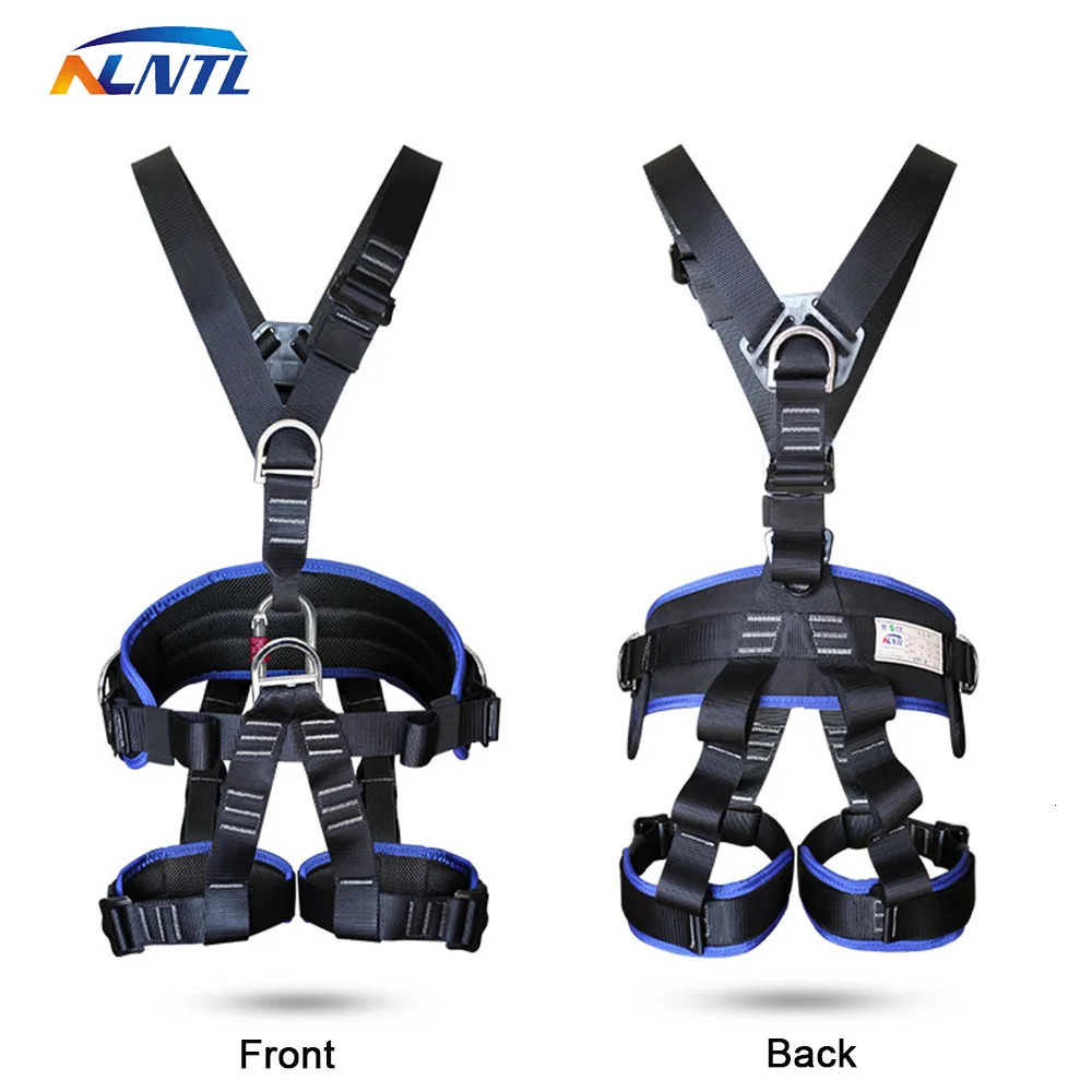 Five Point Work Safety Belt CE Highaltitude Full Rock Climbing Training Rescue Electrician Construction Equipment 250611