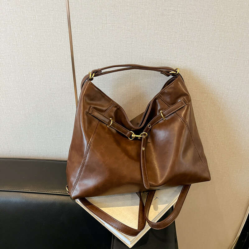 Large Capacity New Casual Fashion Double Shoulder Backpack Women's Commuter Tote Bag