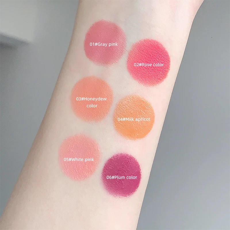 Gege Bear Sweet and Tipsy Blush Liquid Color Dual-use Lip Glaze Blush 250614