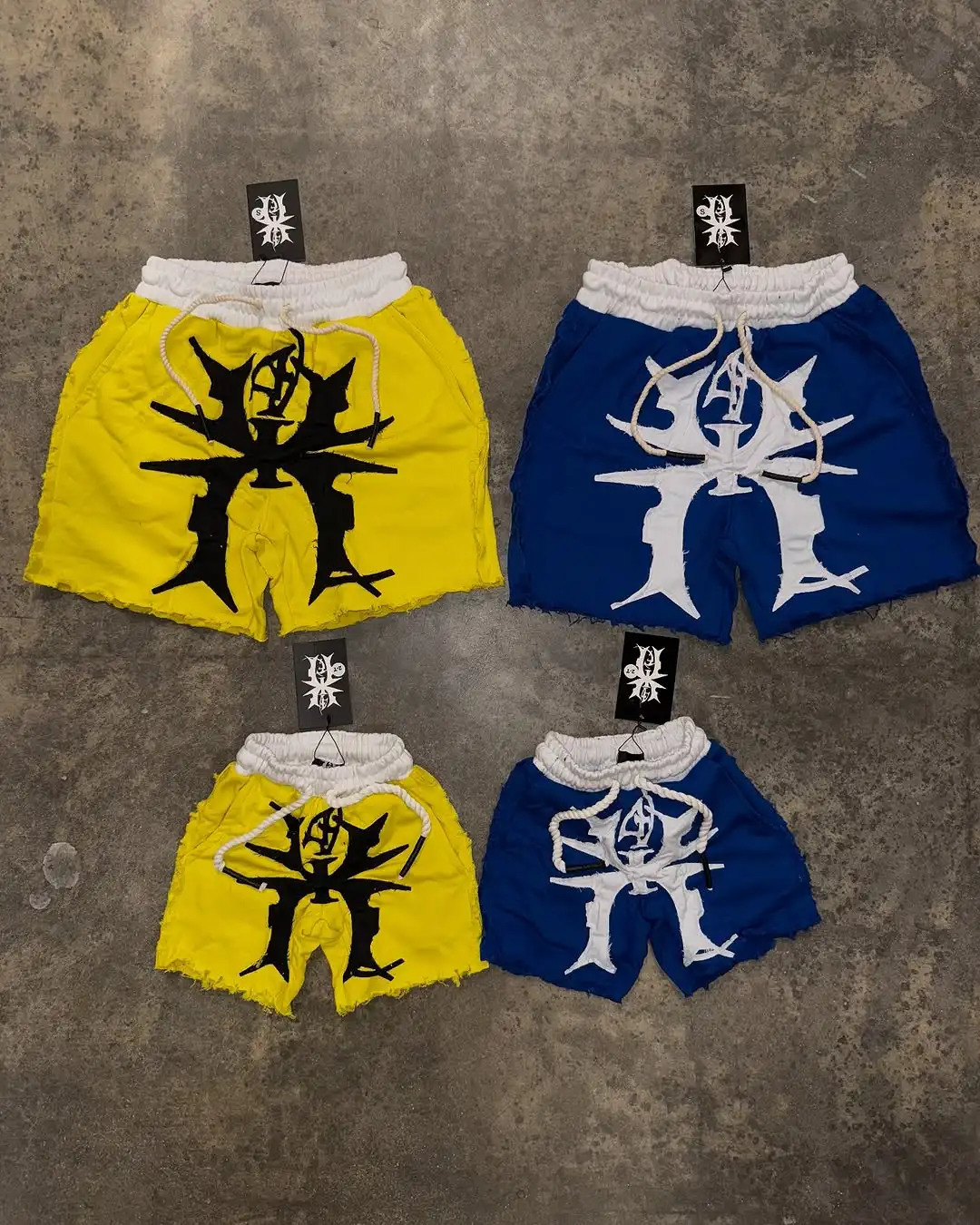 4evahavin Shorts Y2K Trendy Summer Patch y Pattern Casual Men Harajuku Hip Hop Oversize Sports Shorts 250614