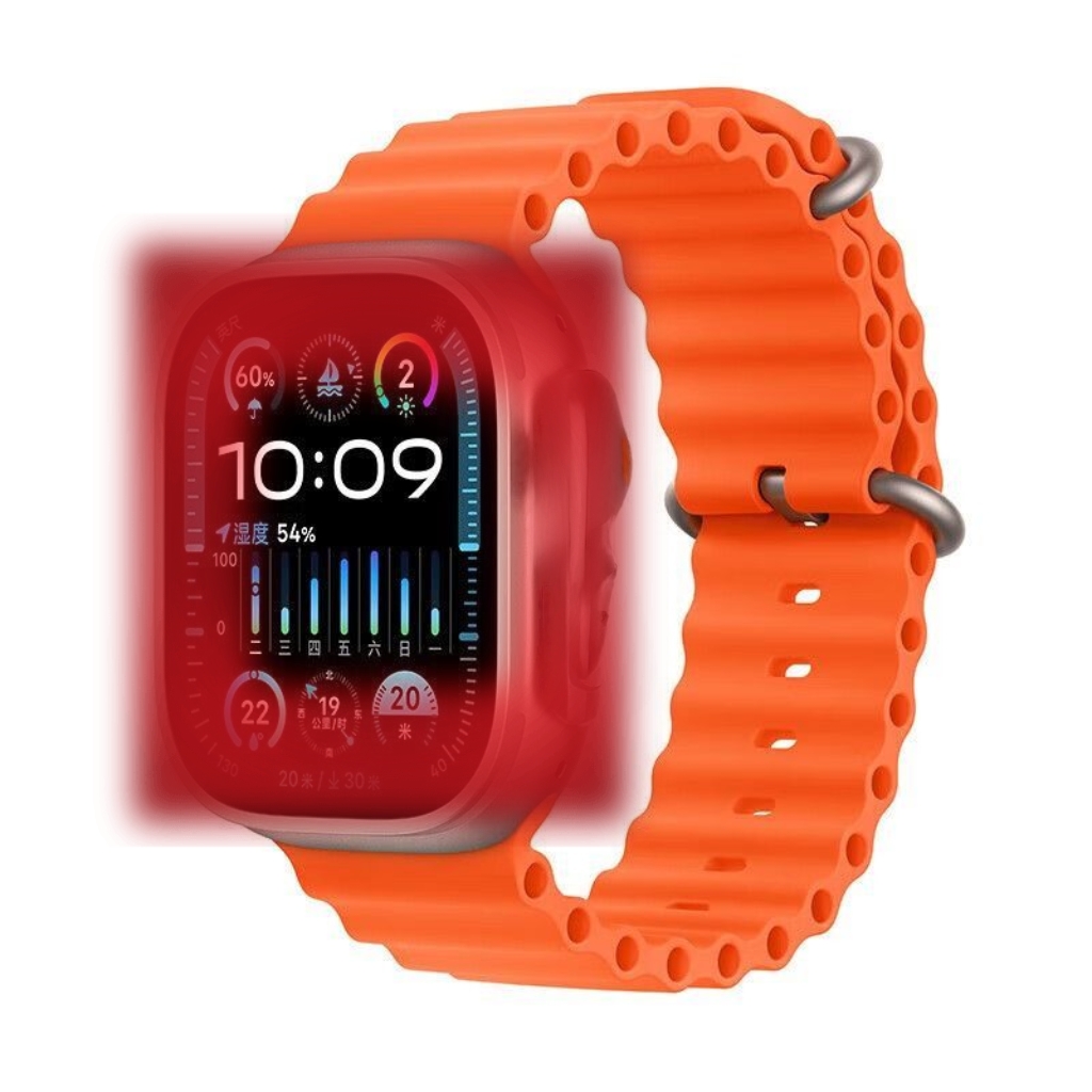 New Watch Ultra2 Smart Watch, Bluetooth Sports Heart Rate Monitor, 49mm, Extra Large Dial free shipping