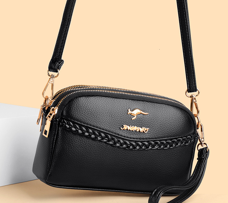 Free Shipping 2025 New Designer Bag Three-layer Trendy And Fashionable Women's Single Shoulder Handbag Multifunctional Leisure High-quality Shopp