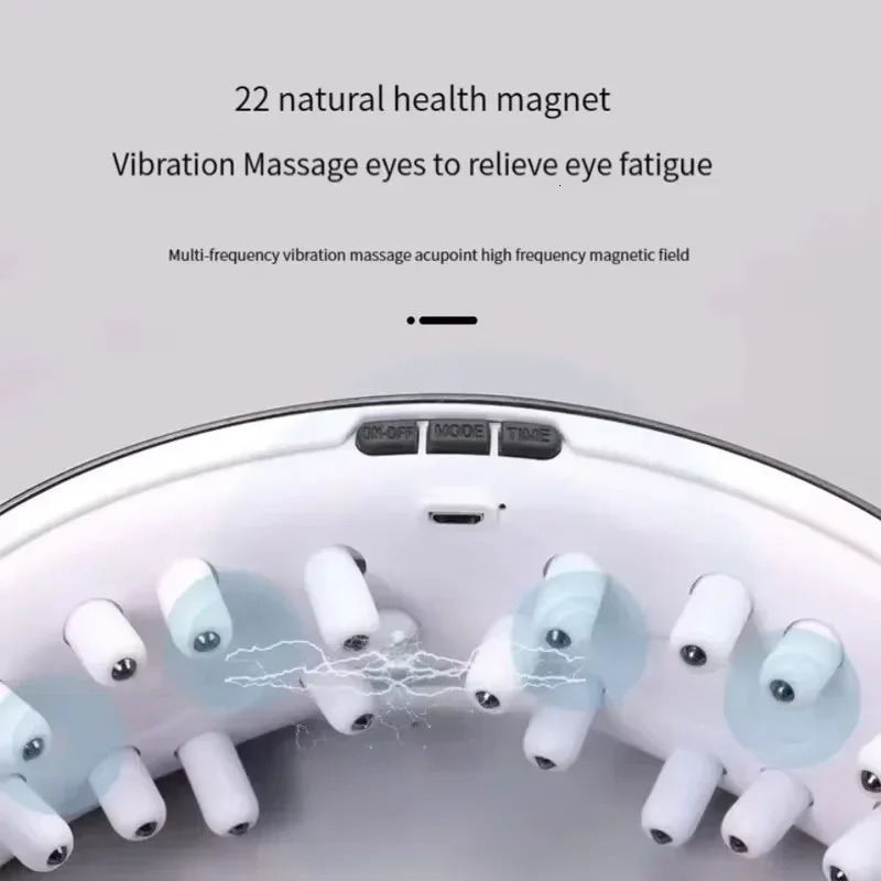 Eye Massager Instrument Electric Silicone Magnetic Massager Eye Care Instrument Eye Massager to Relieve Eye Fatigue Massager 250612