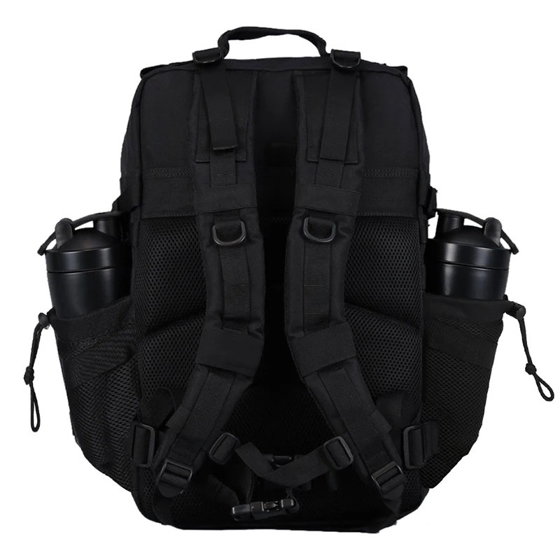 45L Meal Prep Management Backpack Tactical Waterproof Insulated Lunch Cooler Bag for Gym Hiking Camping Travel with Dual Cup Holders 250609