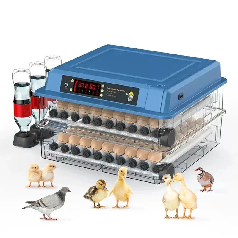 12/15/24 Eggs Incubator Small Household Automatic Intelligent Incubator Poultry Waterbed Incubators And Temperature Controler 250613