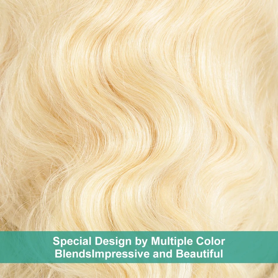 300% HD 13x6 30 40 Inch 613 Blonde Body Water Wave Lace Front Human Hair Wigs 13x4 Lace Frontal Transparent Brazilian Remy Wig Synthetic Wig