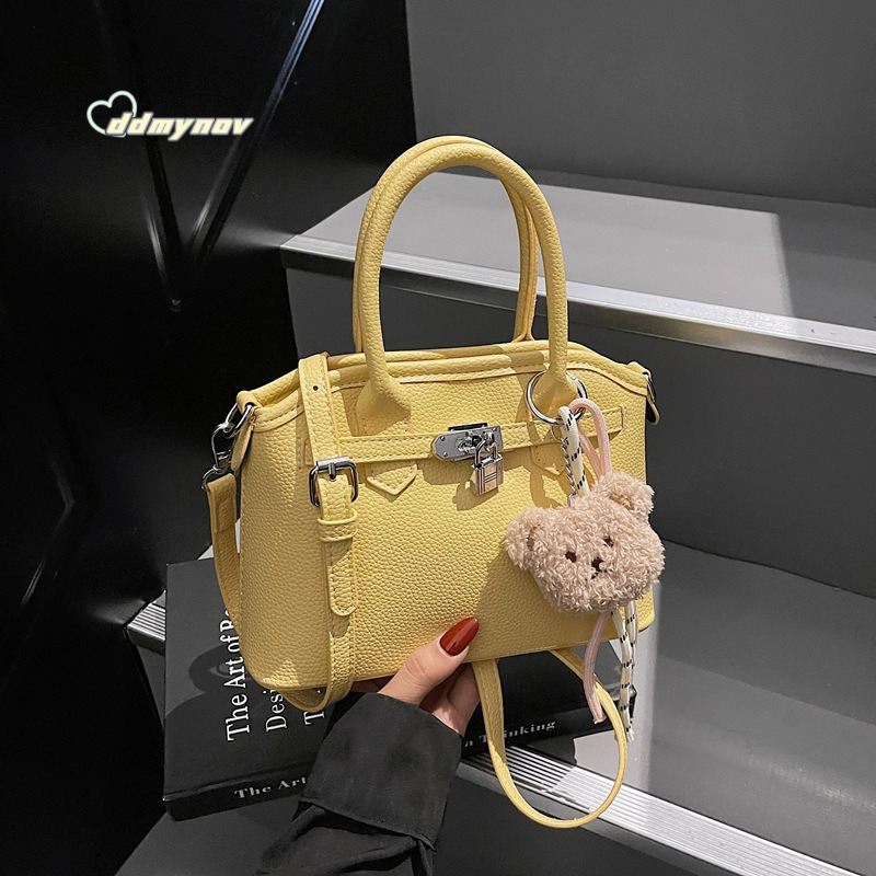 Summer Versatile Lychee Pattern Handbag for Women 2025 New Niche Trend High-end Commuter Shoulder Crossbody Bag ddmynov ddmynov