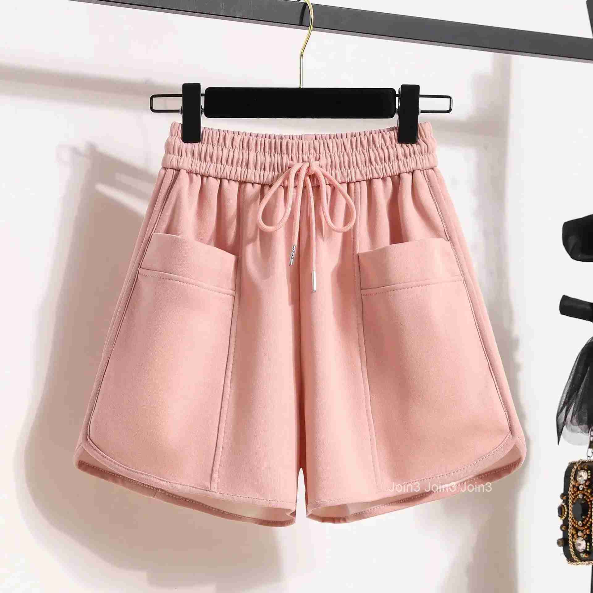 Short Pants Woman Baggy Korean Style With Waist Pocket Loose Shorts For Women Comfy Offer Original Hot Casual Aesthetic Outfits