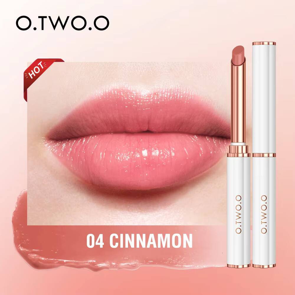 O.TWO.O Moisturizing Balm Color Changing Batom Natural Beeswax Lipstick Nutritious Lip Care For Daily happy
