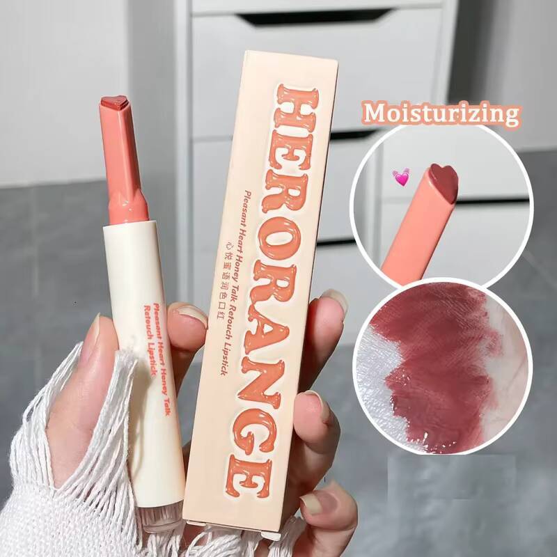 Frozen Tea Mirror Glaze Hydrating Solid Gloss Glass Jelly Rose Lip Tint Balm Multi Color Moisturizing Lipstick Pen happy
