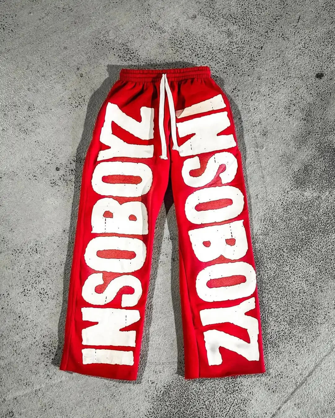 American Fashion Y2K Harajuku Hip Hop Casual Wide legs Trousers Street Retro Letter Patch Baggy Jogging Pants Men And Women 250612