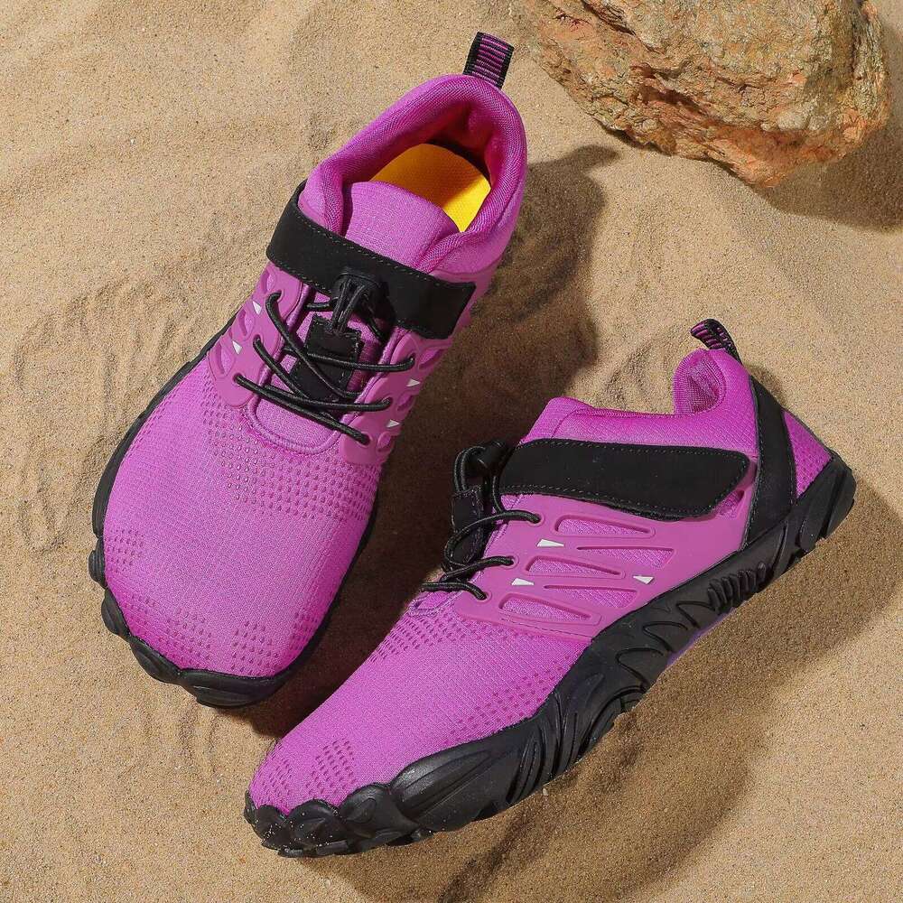 Outdoor Men's Women's Non Slip Hiking Casual Sneakers Breathable Lightweight Fiess Wading Shoes