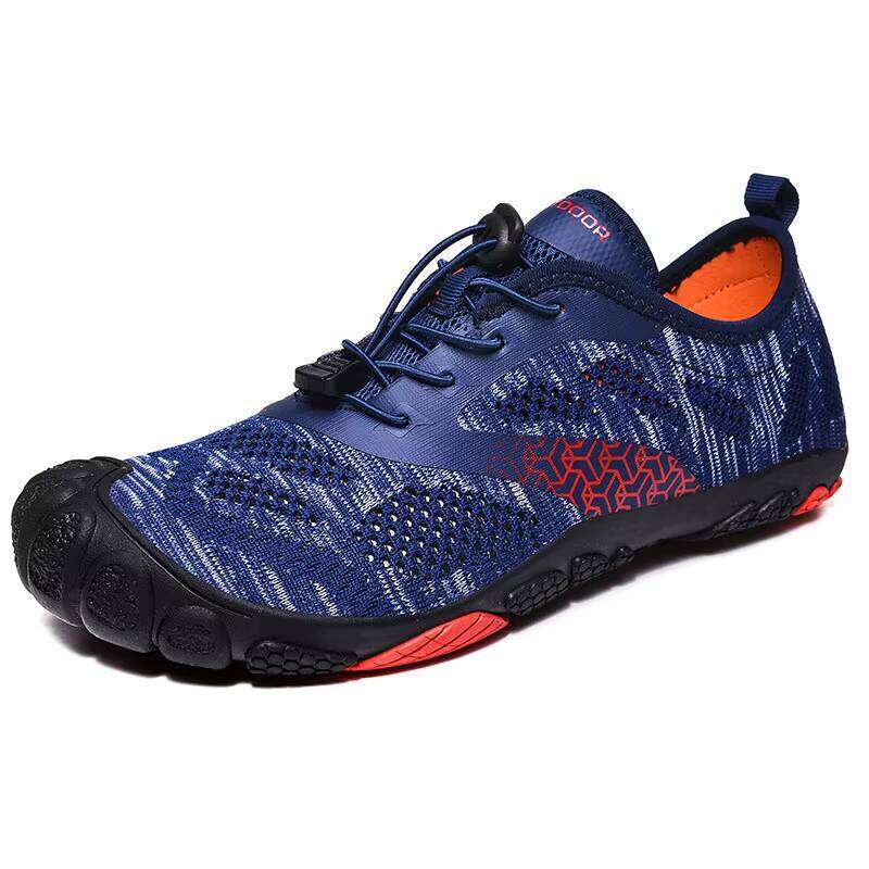 Custom Black Men's Sports Trail Skincare Running Outdoor Mountaineering Water Shoes