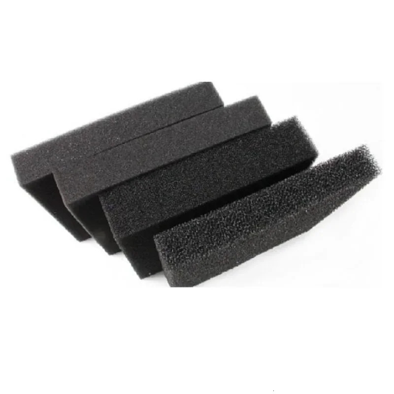 100X100CM large size Practical Biochemical decoration Cotton Sponge Aquarium Filter Fish Tank Pond Black Foam sponge Tank 250613