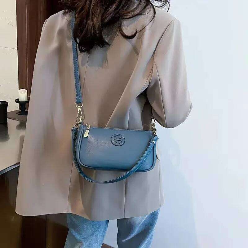 Designer Paris Fashion Shopper Bag - Unique Leather Crossbody Messenger with Chain Strap Vintage Minimalist Large Capacity Tote