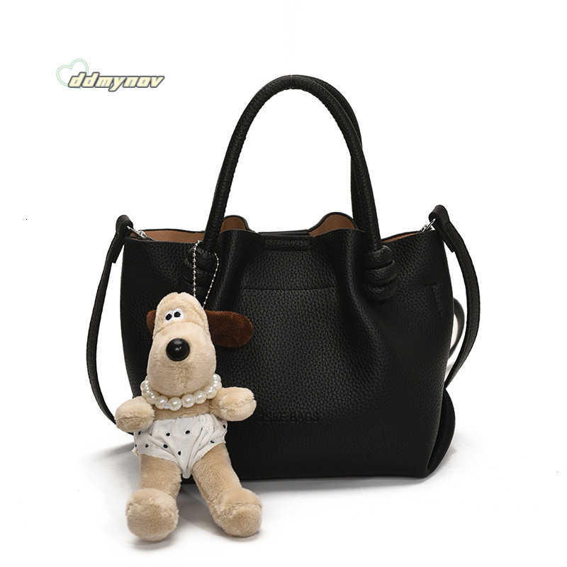 Summer High-End Fashion Handbag Women 2025 Korean Style Versatile Bucket for Work Commute Crossbody Bag ddmynov ddmynov