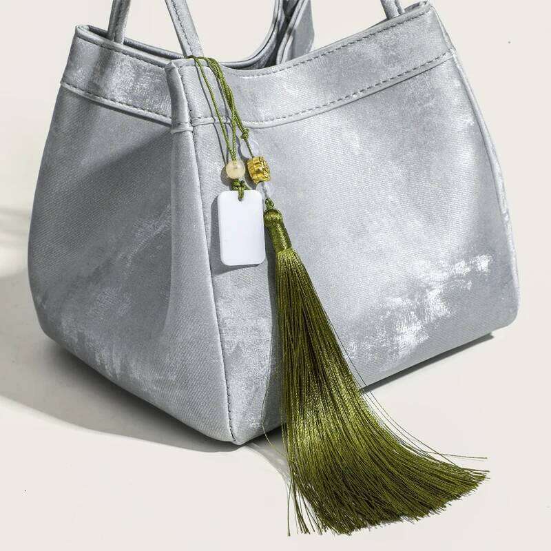 Women's Bags Designer Free Custom Name Mini Bucket Bags For Women Designer Handbag Purse New In PU Gradient Color Hanging Tassels Shoulder