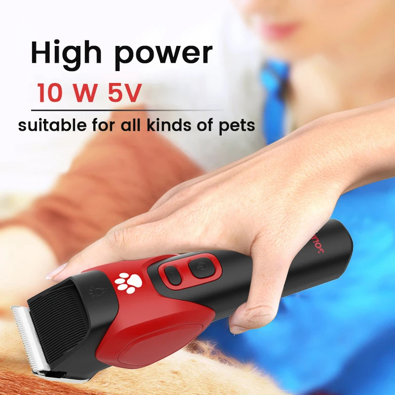Electric Professional Pet Hair Clipper Big Dog Trimmer Shaver Rechargeable Animal Cats Hair Trimmer Cutting Machine for Sheep 250614
