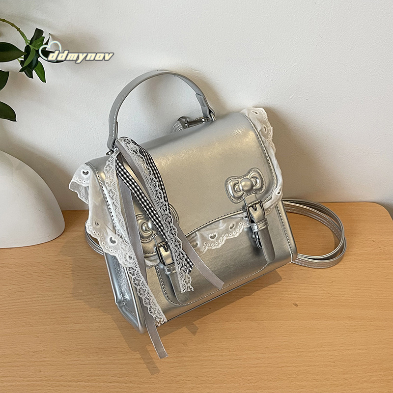 Academy Simple Backpack for Women 2025 Spring Summer Korean Sweet Style Versatile Casual Commuter Shoulder Crossbody Bag ddmynov ddmynov ddmynov