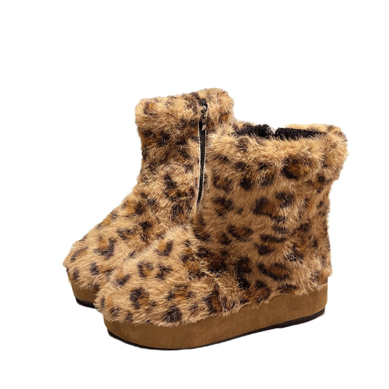 hot Free shipping designer Boots for woman cotton shoes keep warm Fashion Boots vintage platform white brown snow boots