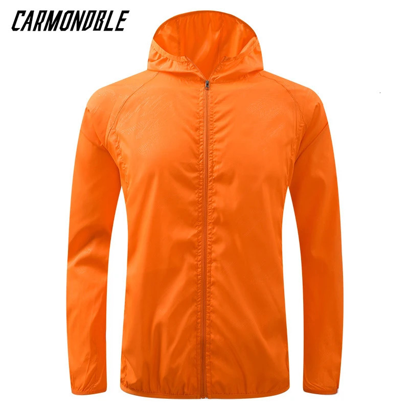 CARMONDBLE UV Protection Ultrathin Sunscreen Clothing Cycling Jacket Unisex Bicycle Sun Protection Coats MTB Long Sleeve Top 250611